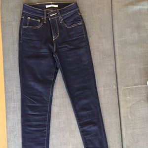 Levi's high rise skinny